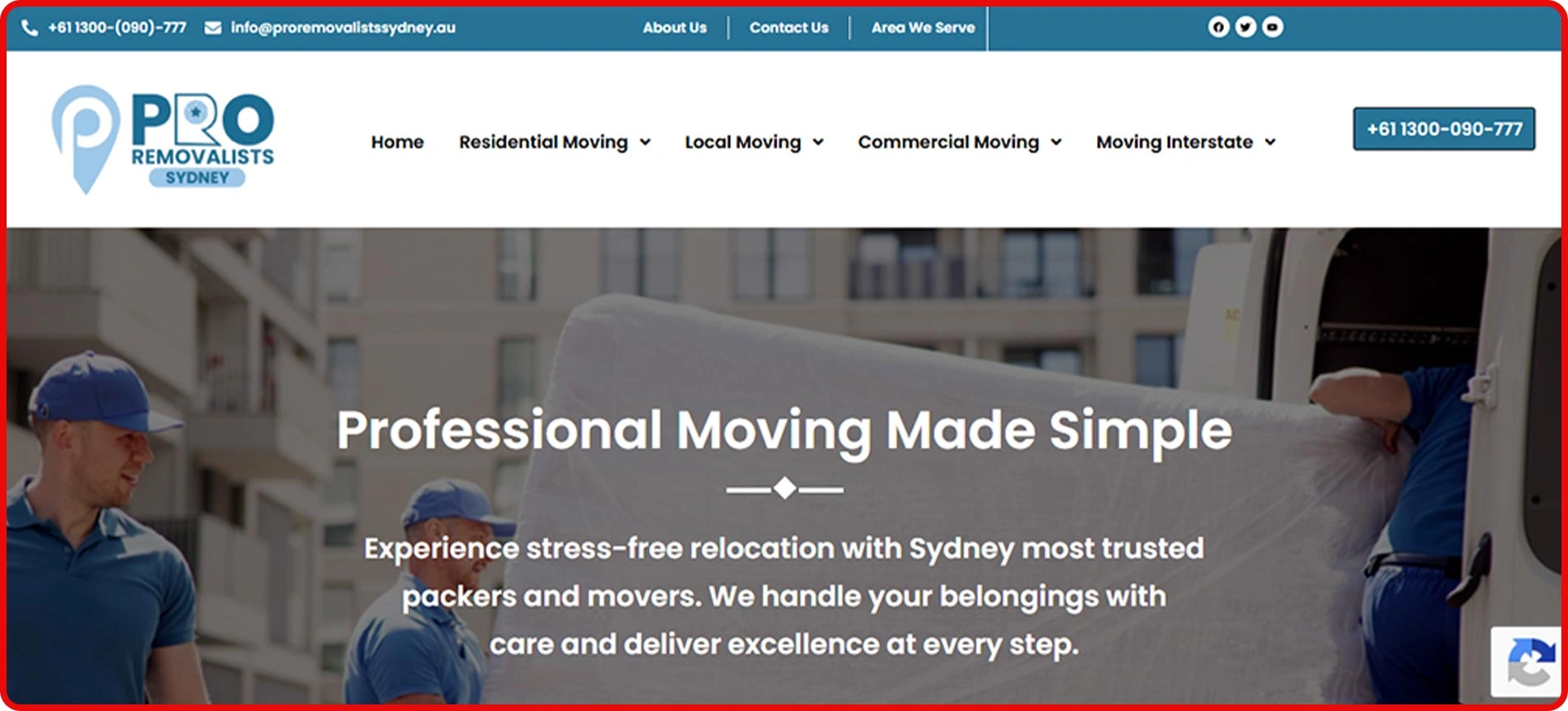 Pro Removalists Sydney